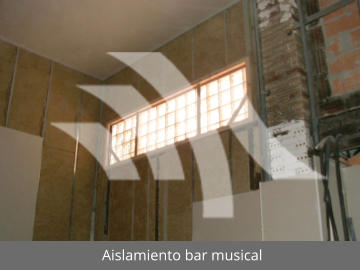 Aislamiento bar musical