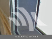 Visor acstico discoteca